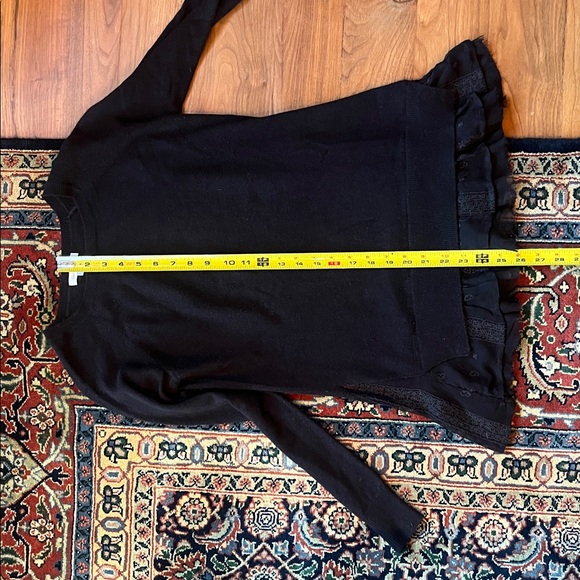 Garnet Hill black cashmere sweater size xs - Picture 5 of 5